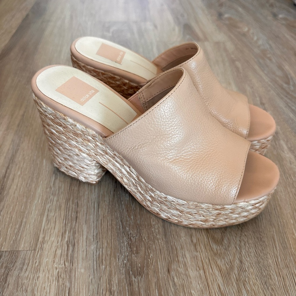 Dolce Vita wedge sandals size 9 worn once